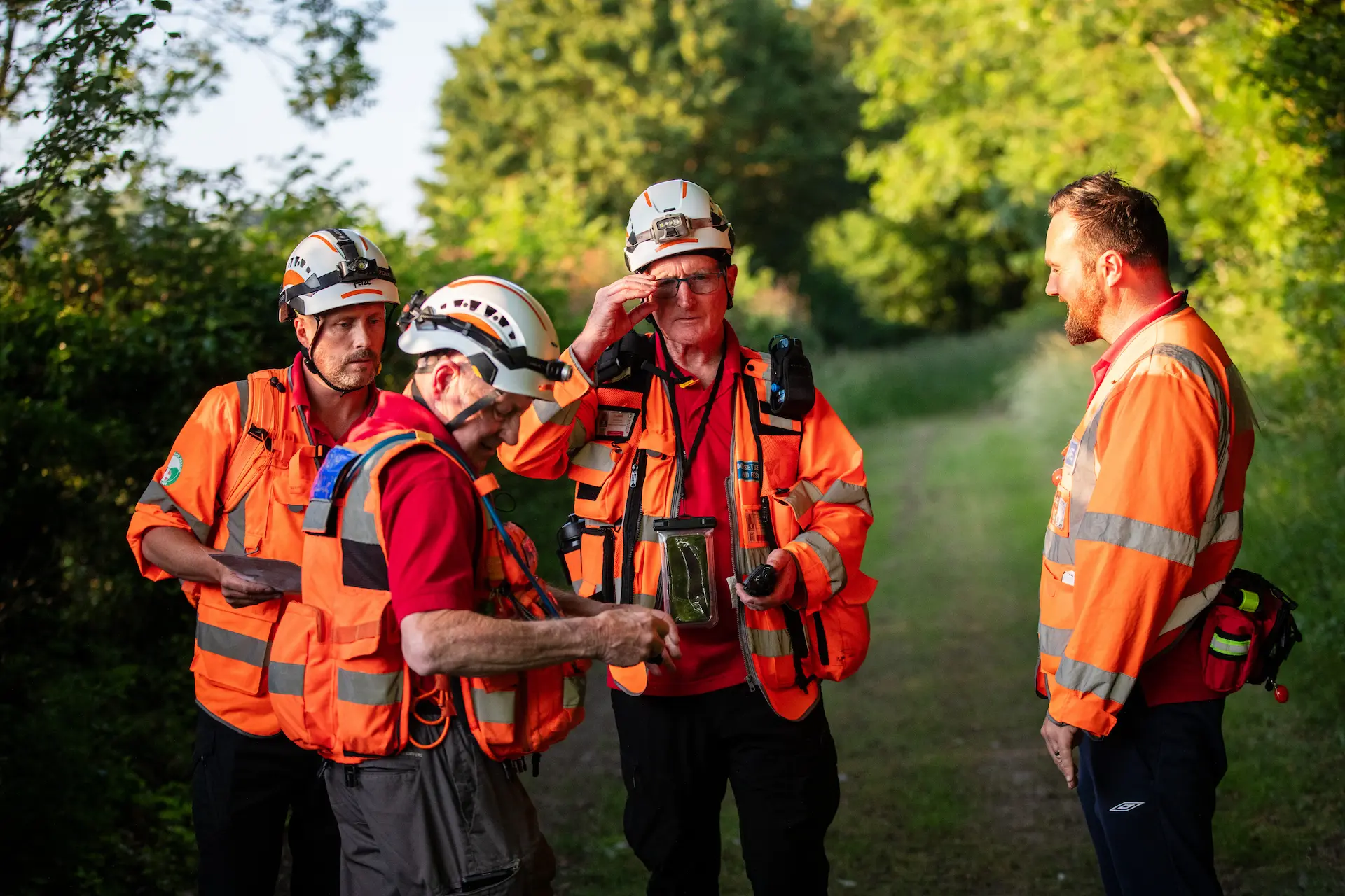 Team working together